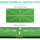 Lesmart Golf Swing Detection Batting Hitting Mat